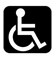 Wheelchair user icon
